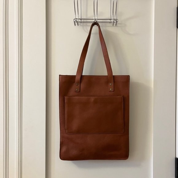 Marc by Marc Jacobs Brown Leather Tote - Picture 1 of 7